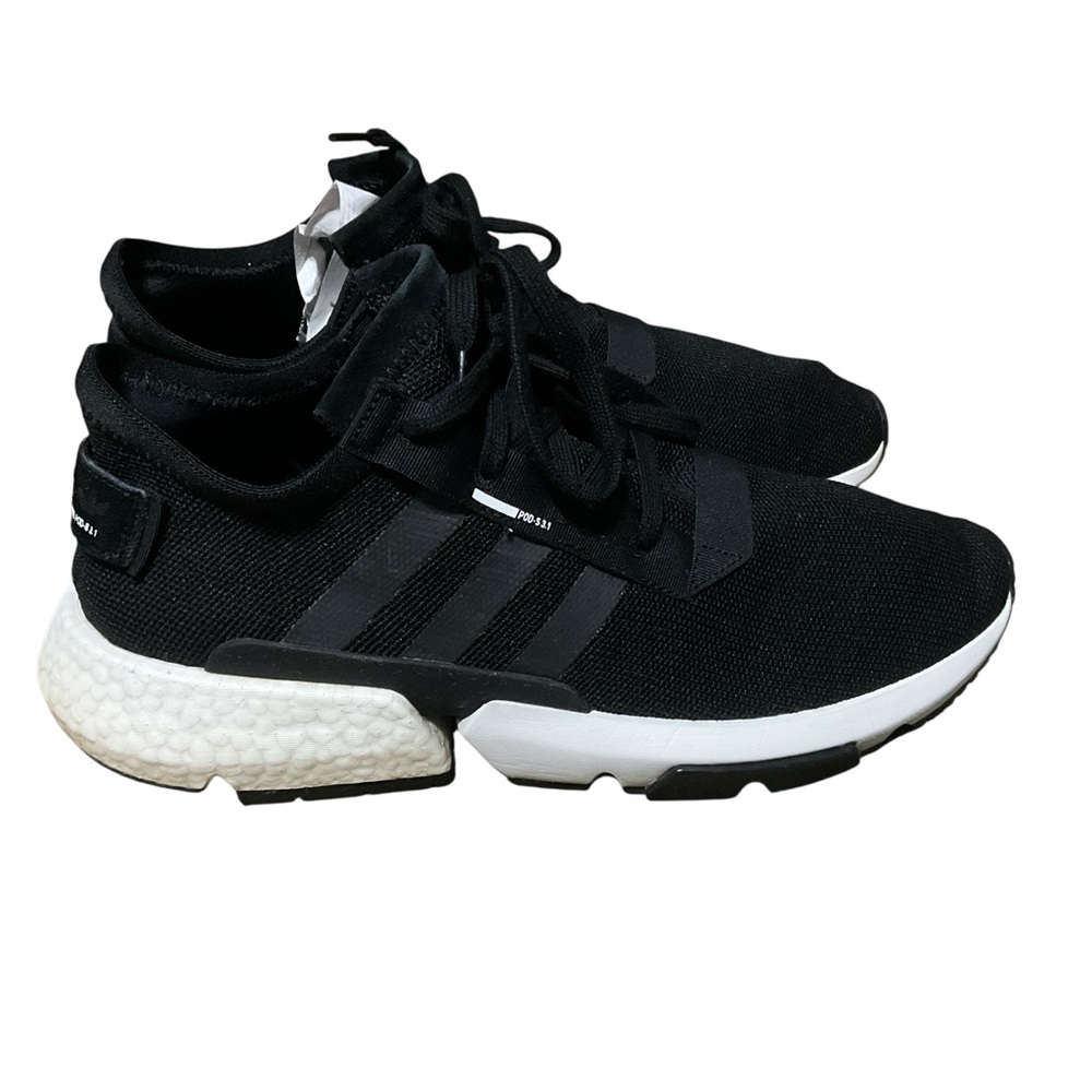 Adidas pod ,mens Black Sneakers shoes size 12 lace up.